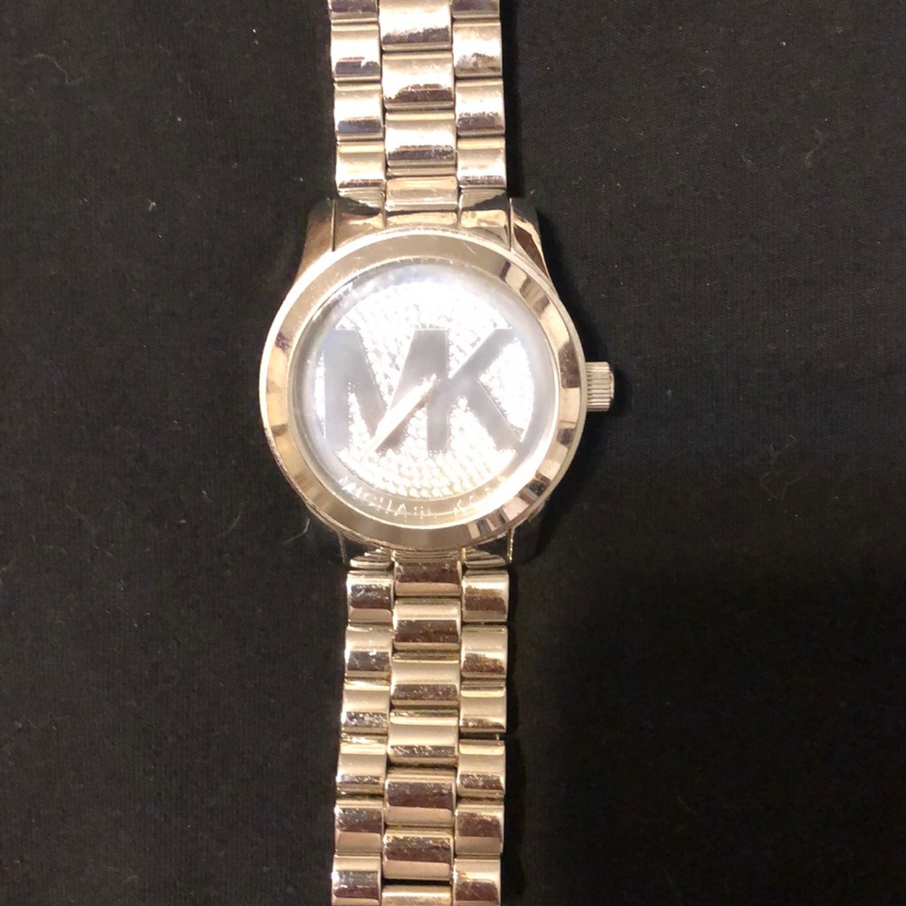 Silver Michael Kors watch